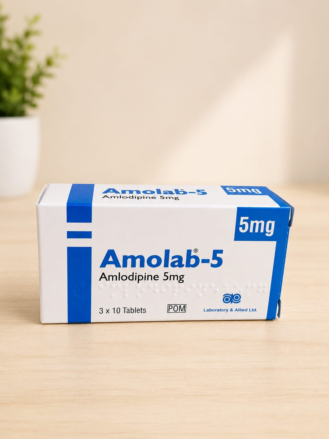 AMOLAB-5(AMLODIPNE 5MG) 30S
